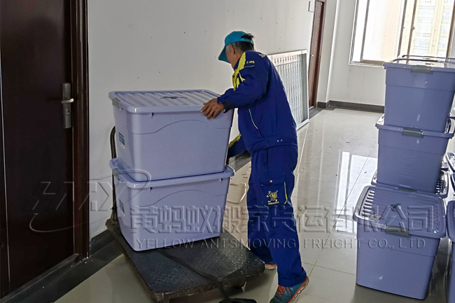 義烏專業搬家團隊作業實拍 義烏喬喜搬家公司居民搬家服務現場